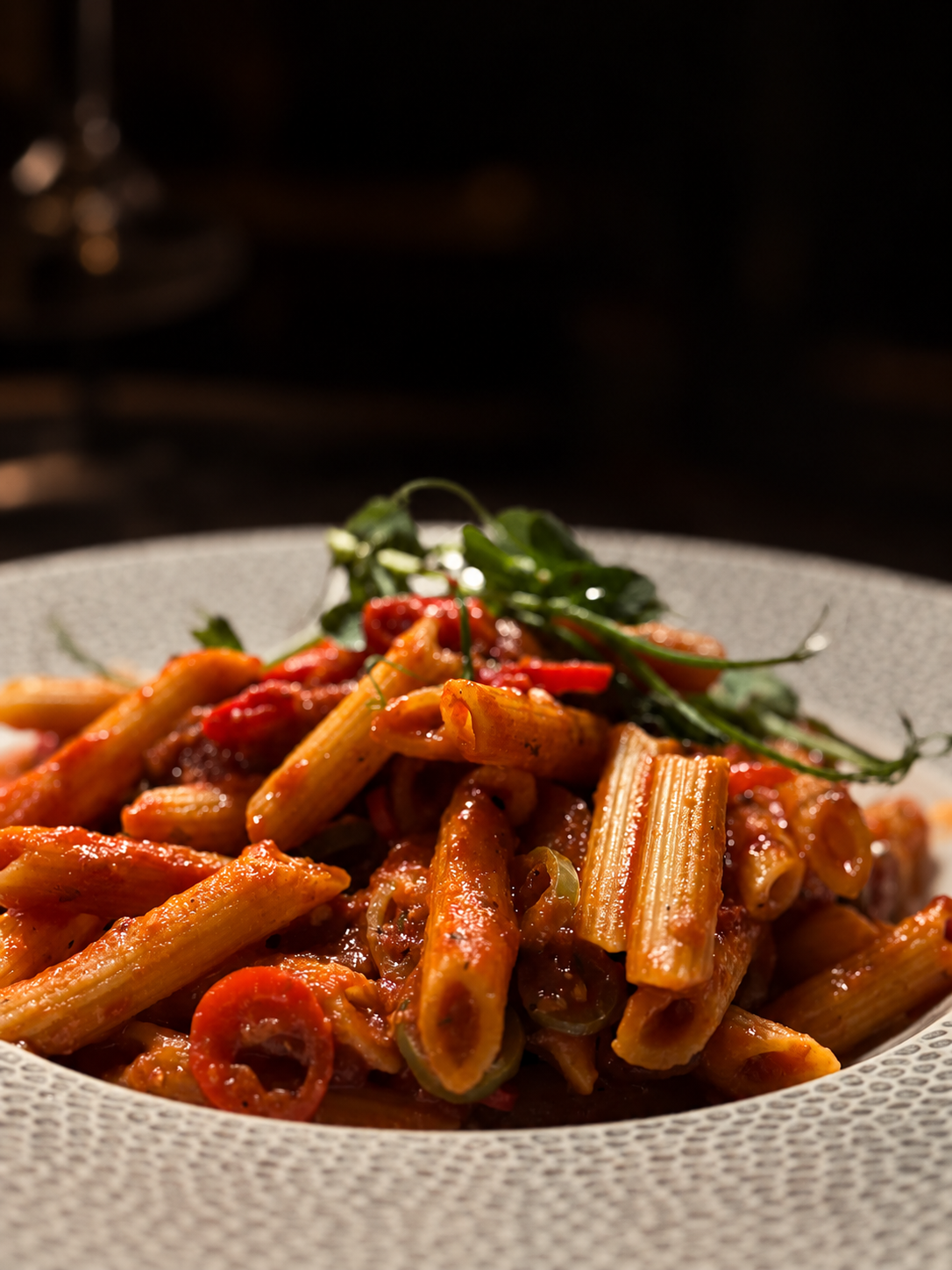 Pasta at Capri